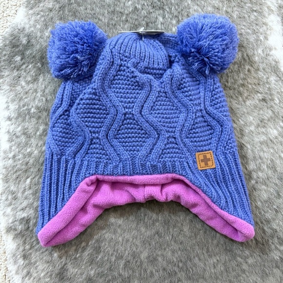 NWT Swiss Tech Bear Knit Beanie - Picture 3 of 12